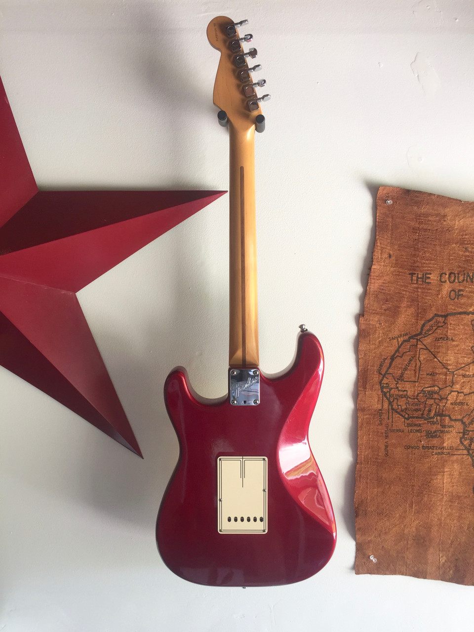 Fender AMERICAN STANDARD STRATOCASTER 1995 "Matching Headstock" w/Streamline pickguard etc. SOLD